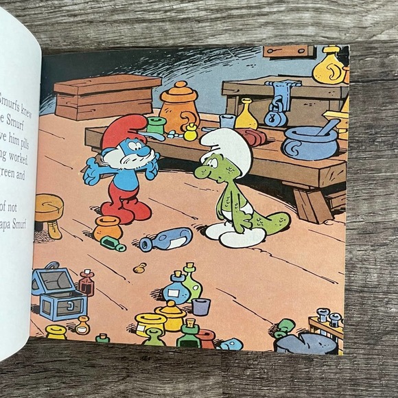 THE SMURF'S APPRENTICE by PEYO | RANDOM HOUSE [ VINTAGE 1982 ] - Picture 5 of 8